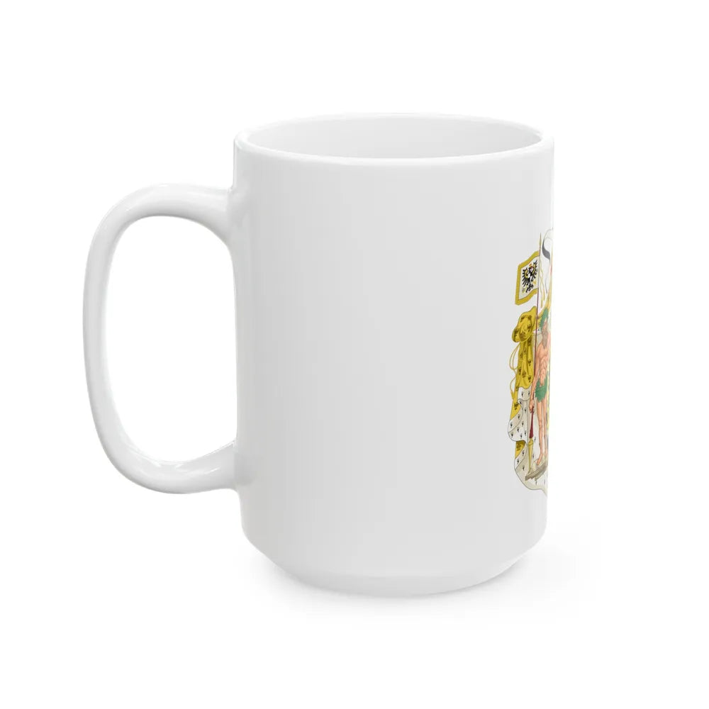 Greater imperial coat of arms of Germany - White Coffee Mug-Go Mug Yourself