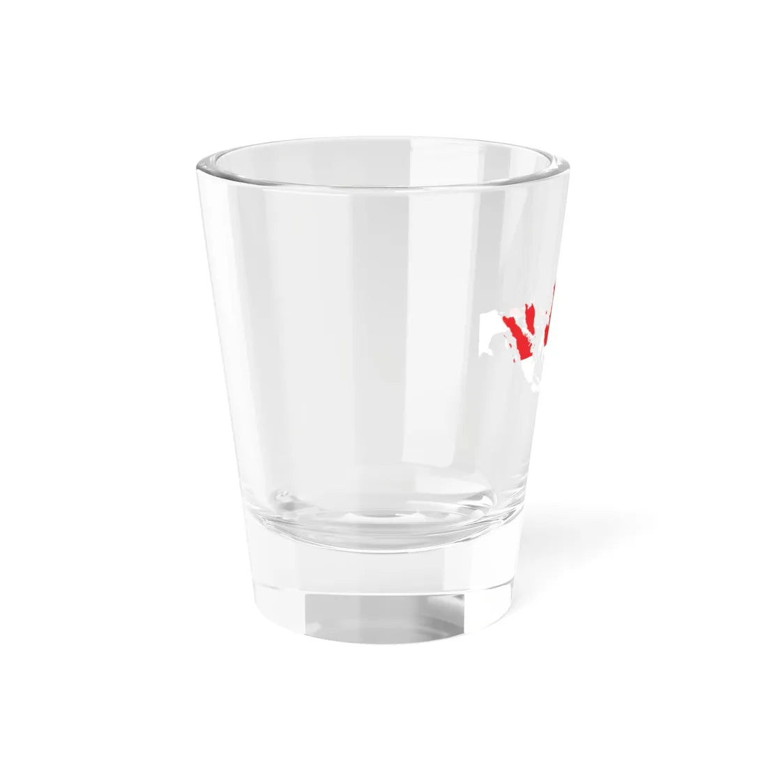 Greater Indonesia flag map (Indonesia) Shot Glass 1.5oz - Go Mug Yourself