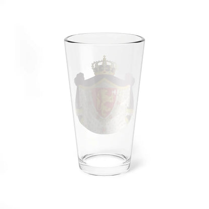 Greater royal coat of arms of Norway - Pint Glass 16oz-Go Mug Yourself