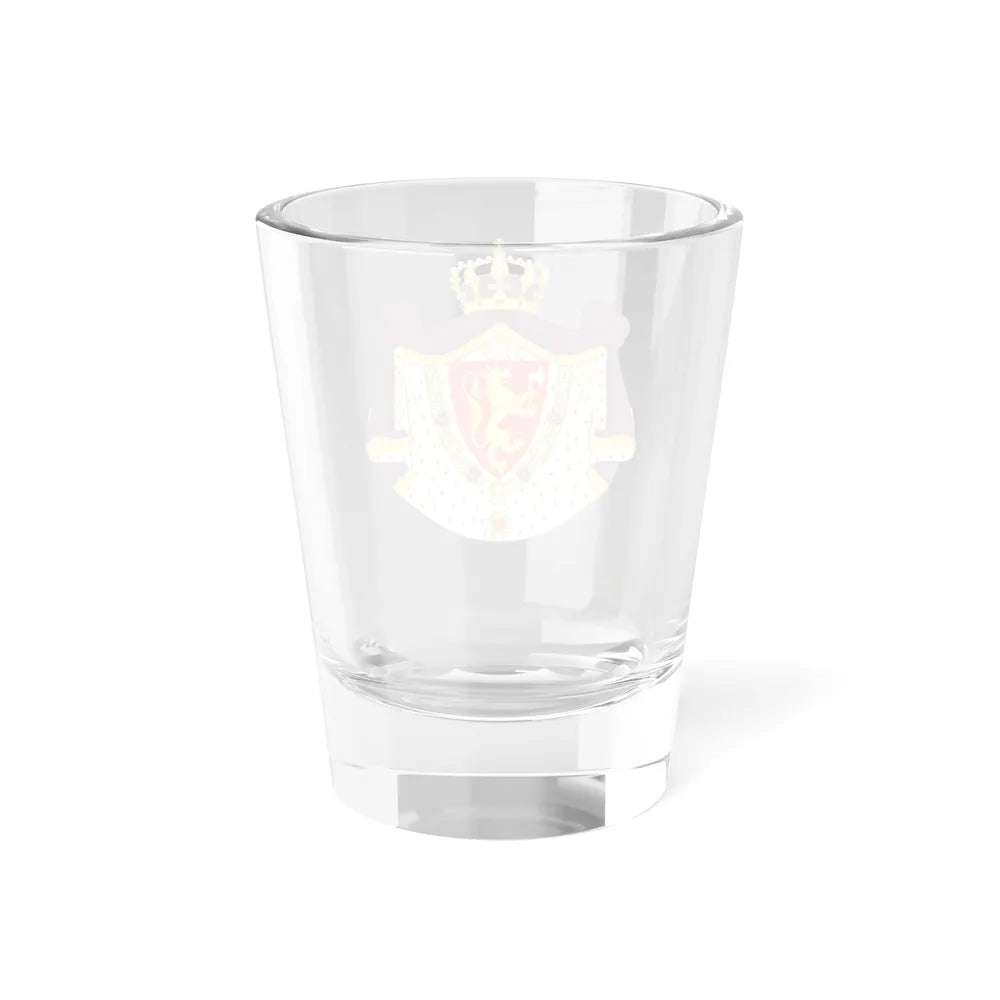 Greater royal coat of arms of Norway - Shot Glass 1.5oz - Go Mug Yourself