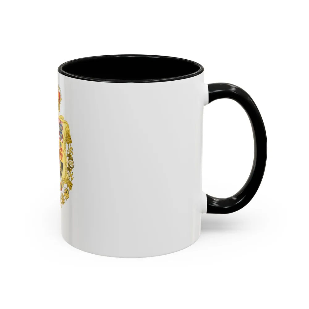 Greater Royal Coat of Arms of Spain (1931) - Accent Coffee Mug - Go Mug Yourself