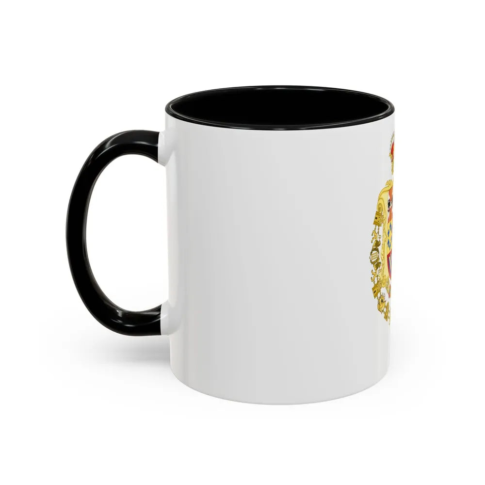 Greater Royal Coat of Arms of Spain (1931) - Accent Coffee Mug - Go Mug Yourself