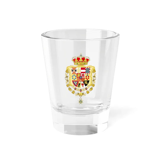 Greater Royal Coat of Arms of Spain (1931) - Shot Glass 1.5oz 1.5oz - Go Mug Yourself