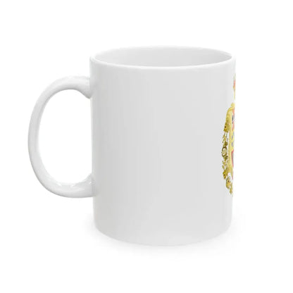 Greater Royal Coat of Arms of Spain (1931) - White Coffee Mug - Go Mug Yourself