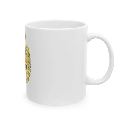 Greater Royal Coat of Arms of Spain (1931) - White Coffee Mug - Go Mug Yourself