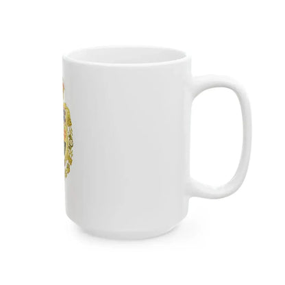 Greater Royal Coat of Arms of Spain (1931) - White Coffee Mug - Go Mug Yourself
