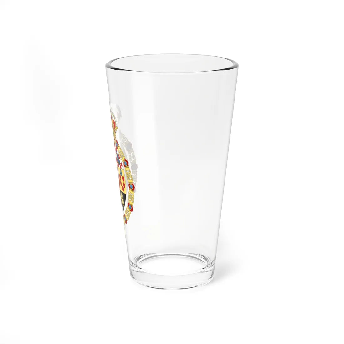 Greater Royal Coat of Arms of Spain c.1883-1931 Golden Fleece Variant (Spain) (Coat of Arms) Pint Glass 16oz - Go Mug Yourself