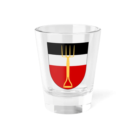 Grebo församling vapen (Sweden) (Coat of Arms) Shot Glass 1.5oz 1.5oz - Go Mug Yourself
