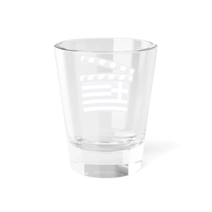 Greece film clapperboard (Greece) Shot Glass 1.5oz - Go Mug Yourself