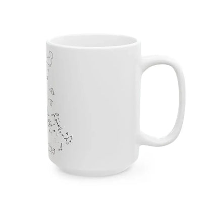 Greece-Flagmap (Greece) White Coffee Mug - Go Mug Yourself