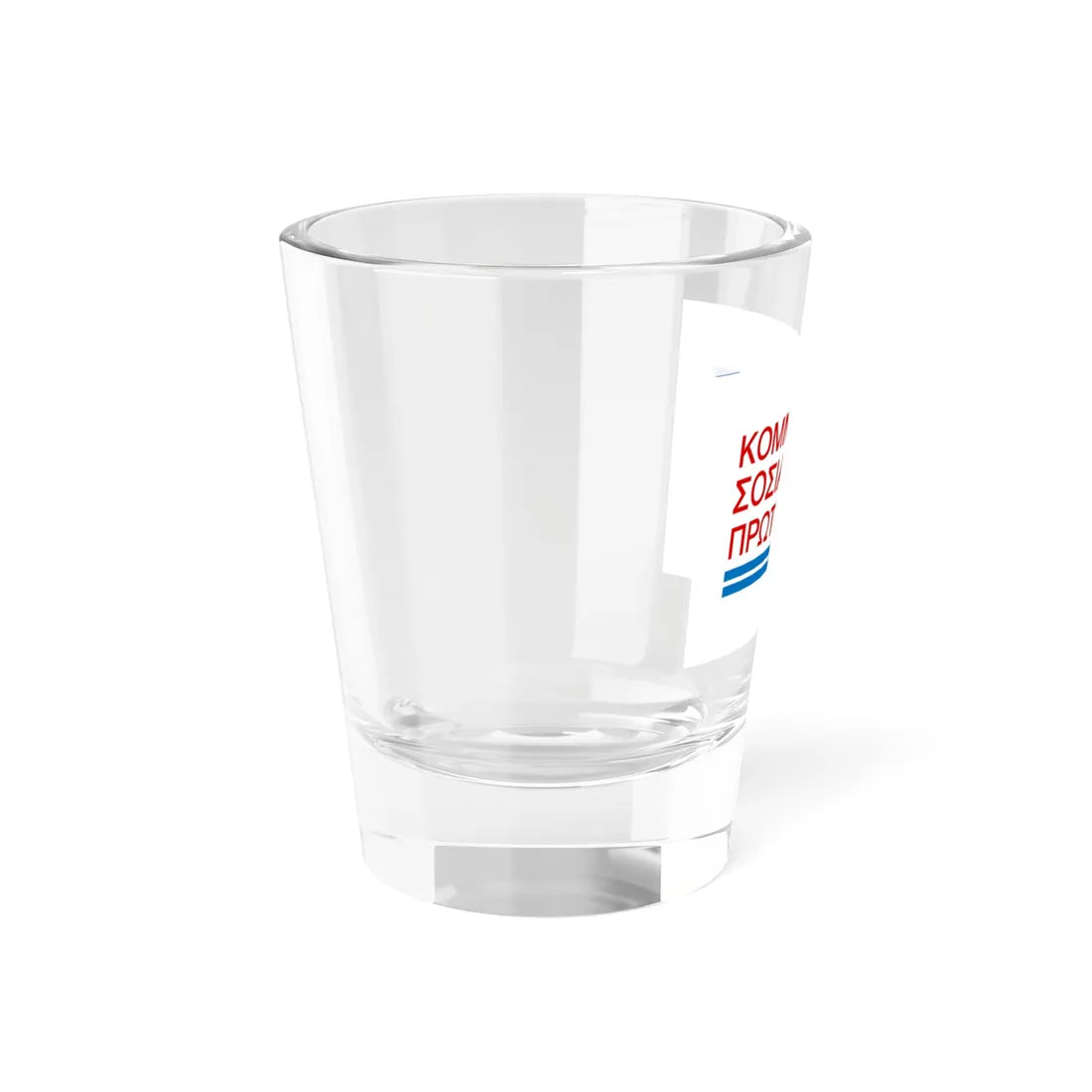 Κόμμα Σοσιαλιστικής Πρωτοβουλίας (Greece) Shot Glass 1.5oz - Go Mug Yourself