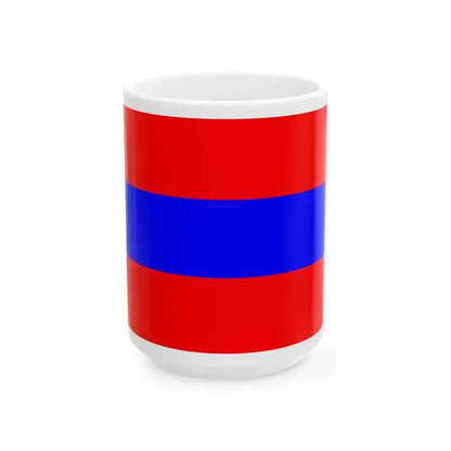 Greek merchant ensign under the Ottoman rule (Greece) White Coffee Mug 15oz - Go Mug Yourself
