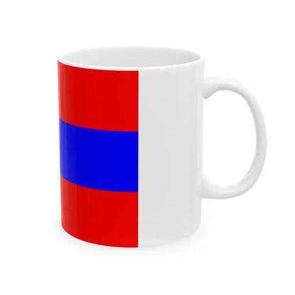 Greek merchant ensign under the Ottoman rule (Greece) White Coffee Mug - Go Mug Yourself