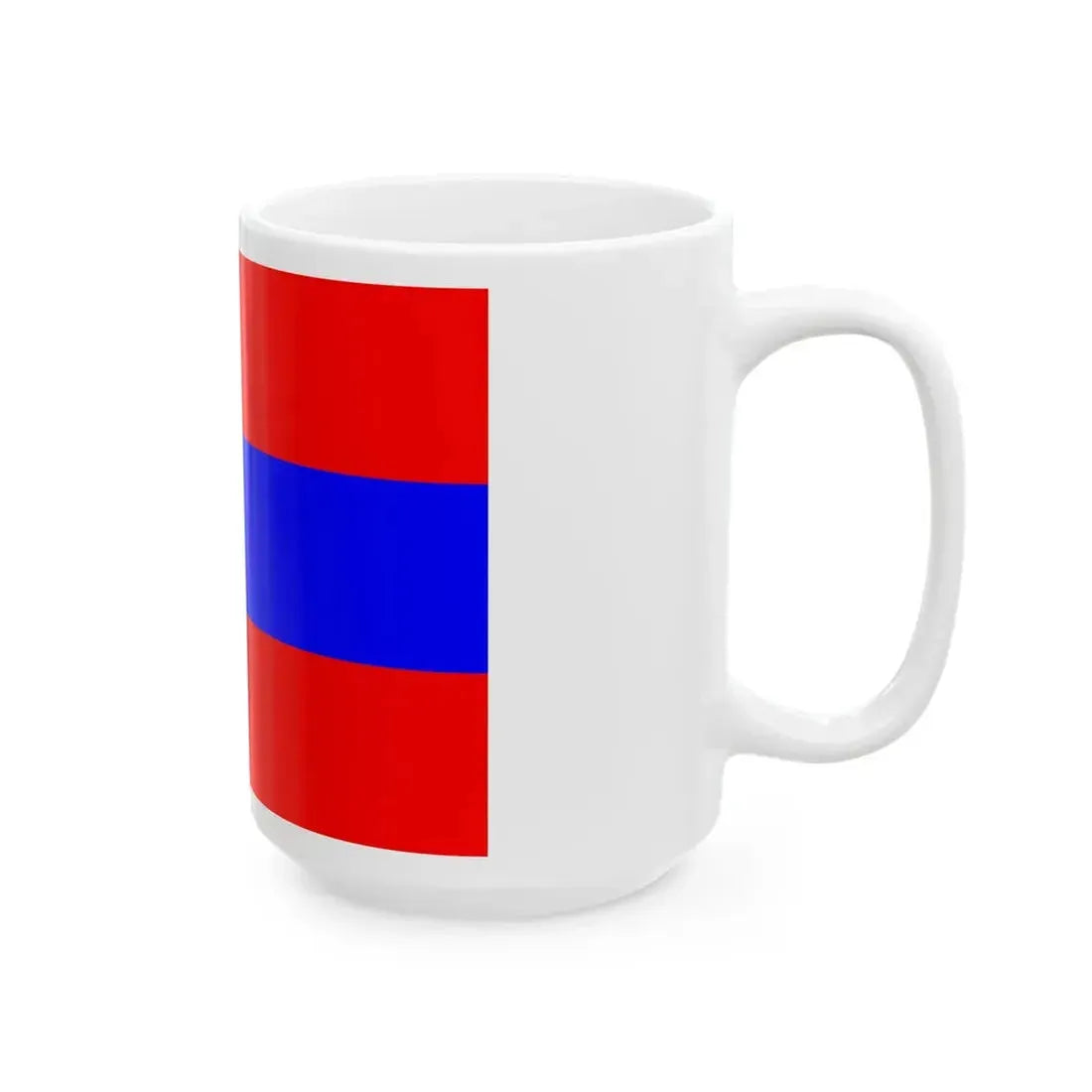 Greek merchant ensign under the Ottoman rule (Greece) White Coffee Mug - Go Mug Yourself