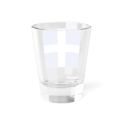Greek-Naval-Jack (Greece) Shot Glass 1.5oz - Go Mug Yourself