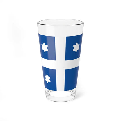 Greek Navy Vice Admiral Flag (Greece) Pint Glass 16oz 16oz - Go Mug Yourself