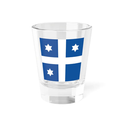 Greek Navy Vice Admiral Flag (Greece) Shot Glass 1.5oz 1.5oz - Go Mug Yourself