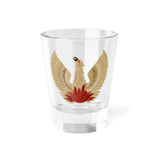Greek Phoenix (Greece) (Coat of Arms) Shot Glass 1.5oz 1.5oz - Go Mug Yourself