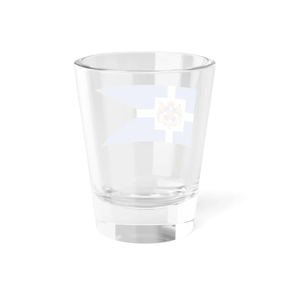 Greek Royal Flag 1863 (Greece) Shot Glass 1.5oz - Go Mug Yourself