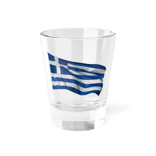 GreekFlag-waving (Greece) Shot Glass 1.5oz 1.5oz - Go Mug Yourself