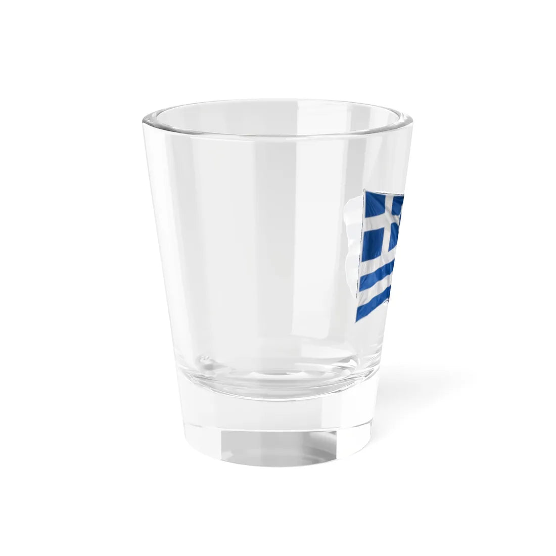 GreekFlag-waving (Greece) Shot Glass 1.5oz - Go Mug Yourself