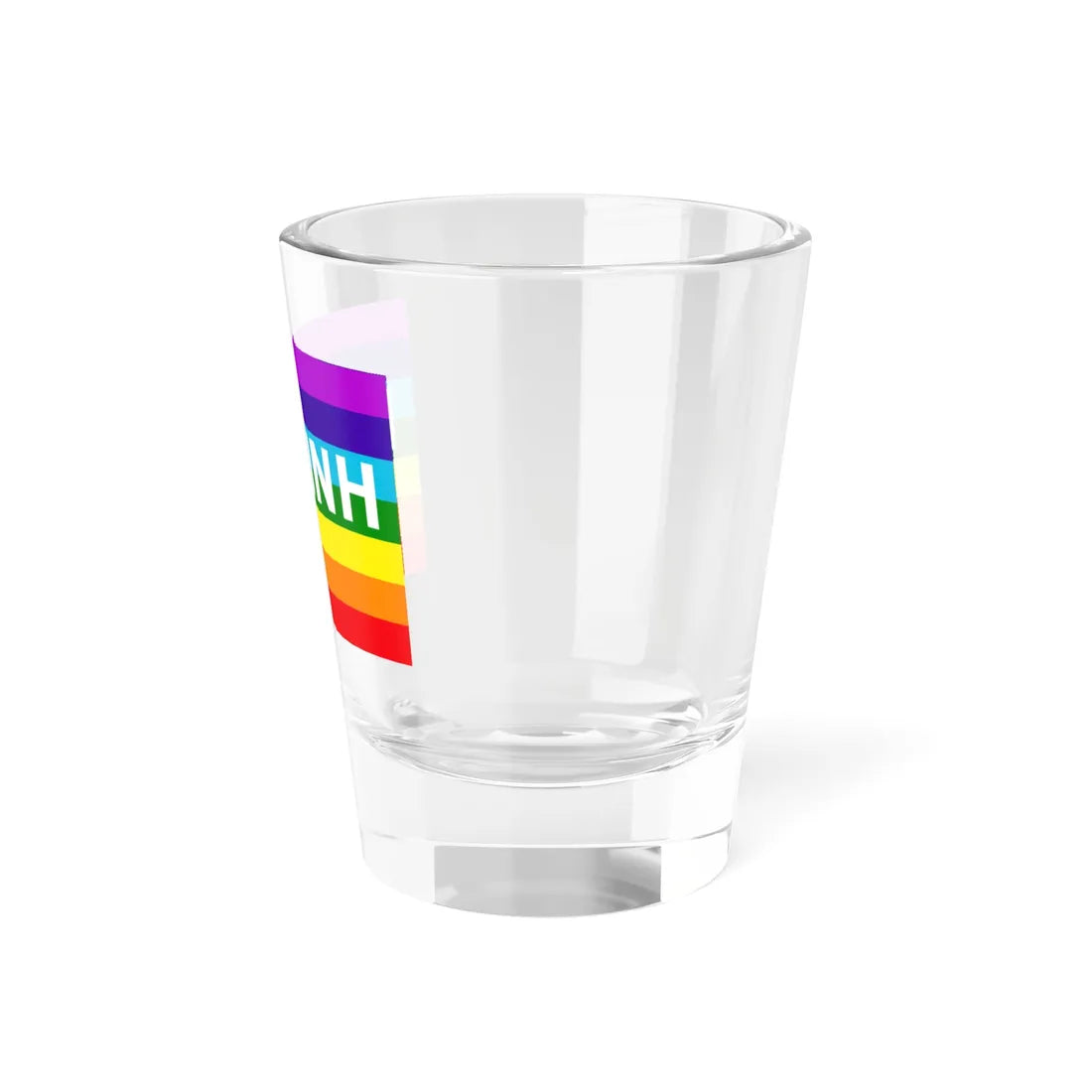 GreekRainbowPeaceFlag (Greece) Shot Glass 1.5oz - Go Mug Yourself