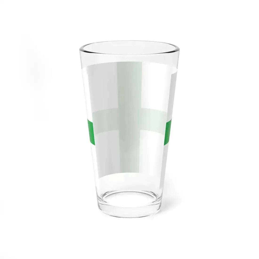 Green Cross flag of Florida (United States) Pint Glass 16oz - Go Mug Yourself