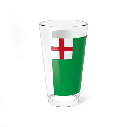 Green Ensign 1701 (Ireland) Pint Glass 16oz - Go Mug Yourself