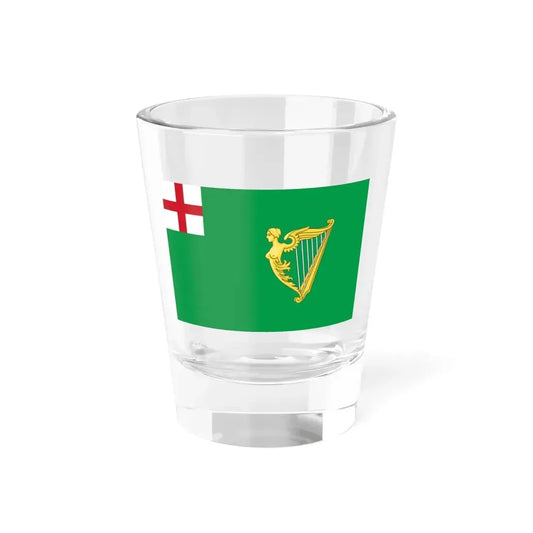 Green Ensign 1701 (Ireland) Shot Glass 1.5oz 1.5oz - Go Mug Yourself