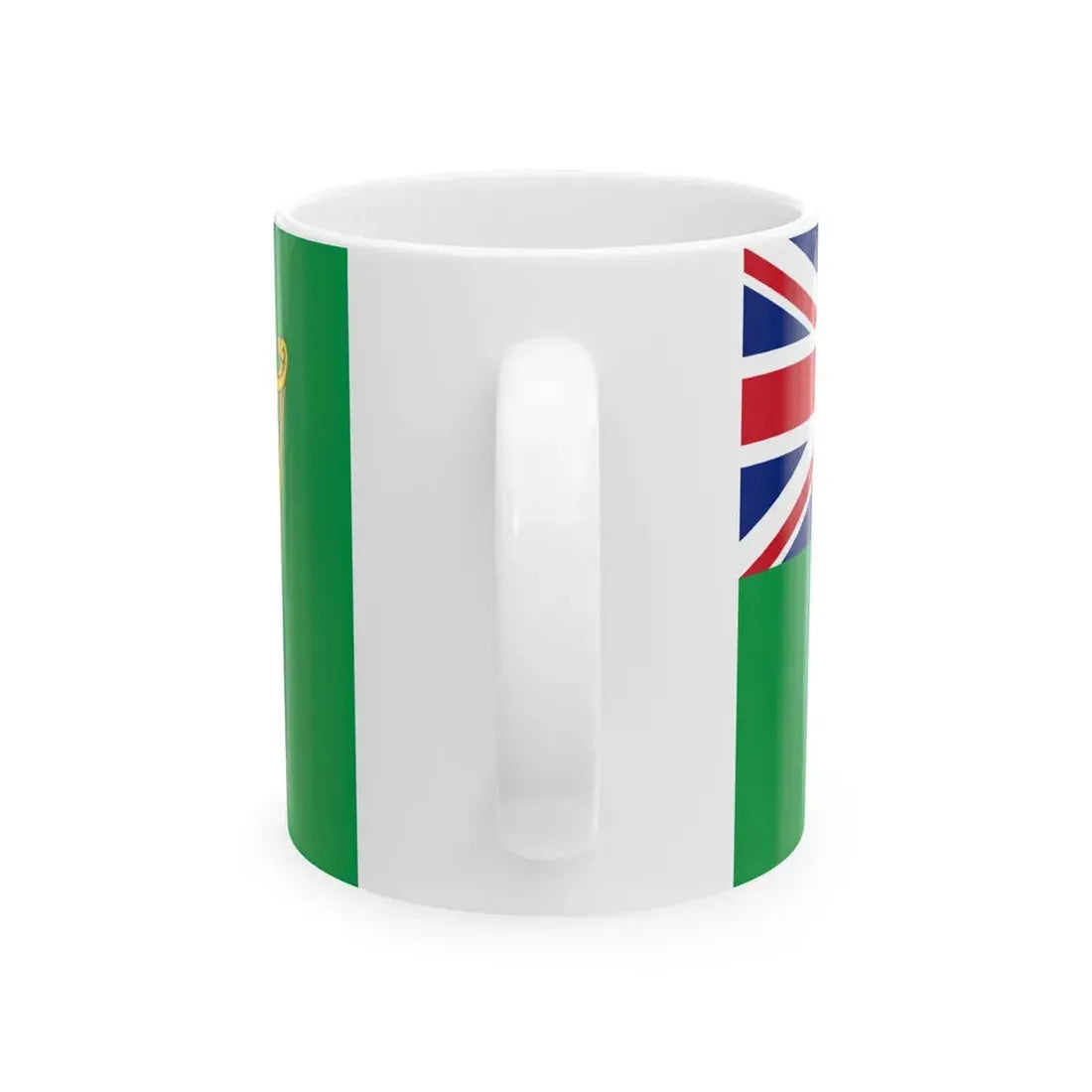 Green Ensign (Ireland) White Coffee Mug - Go Mug Yourself