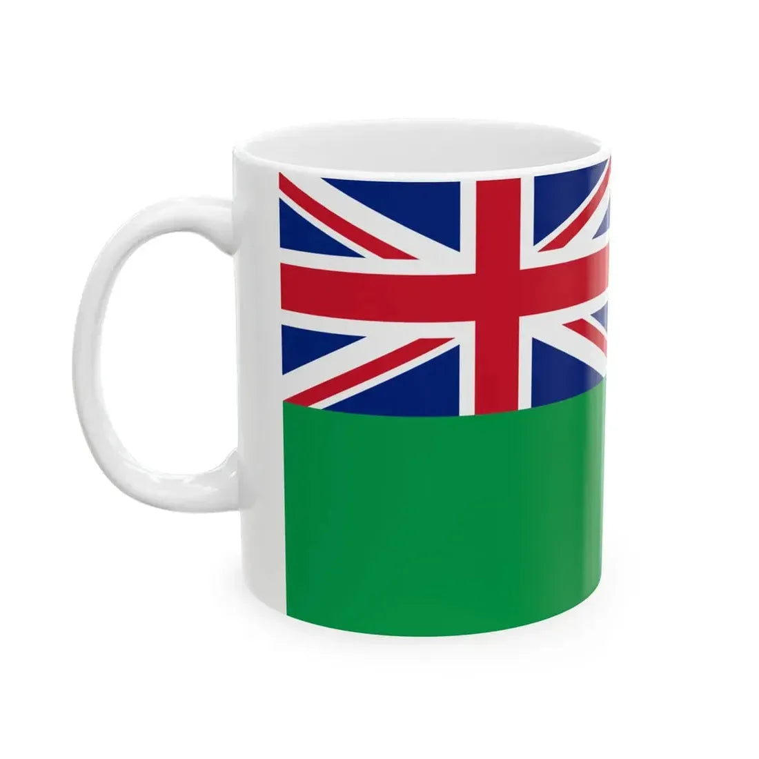 Green Ensign (Ireland) White Coffee Mug - Go Mug Yourself