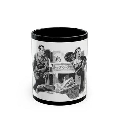 Green Fingers, Woman and Home (British), September 1943 - Black Coffee Mug 11oz - Go Mug Yourself