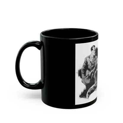 Green Fingers, Woman and Home (British), September 1943 - Black Coffee Mug - Go Mug Yourself