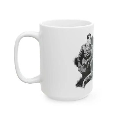 Green Fingers, Woman and Home (British), September 1943 - White Coffee Mug - Go Mug Yourself
