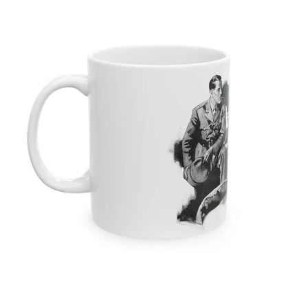 Green Fingers, Woman and Home (British), September 1943 - White Coffee Mug - Go Mug Yourself