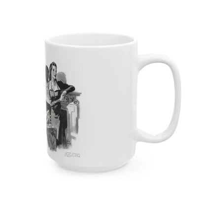 Green Fingers, Woman and Home (British), September 1943 - White Coffee Mug - Go Mug Yourself