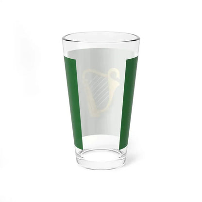 Green flag of Ireland (Ireland) Pint Glass 16oz - Go Mug Yourself