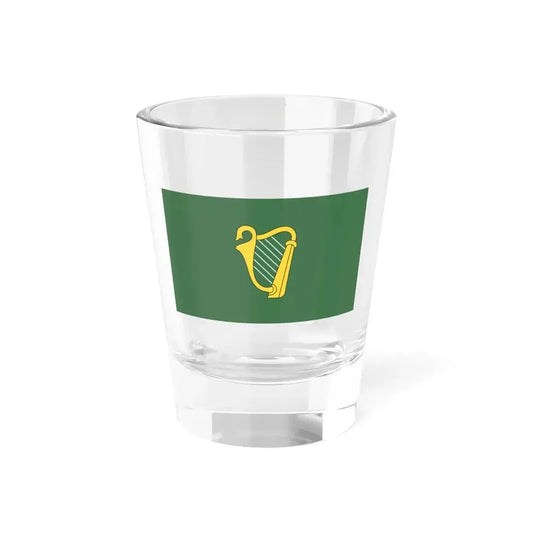 Green flag of Ireland (Ireland) Shot Glass 1.5oz 1.5oz - Go Mug Yourself