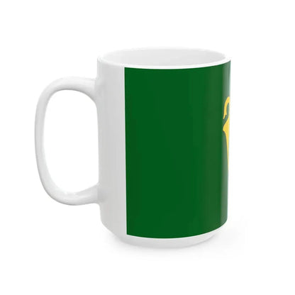 Green flag of Ireland (Ireland) White Coffee Mug - Go Mug Yourself