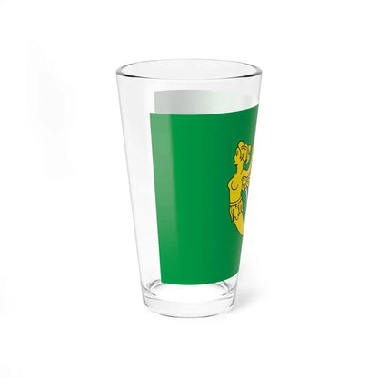 Green harp flag of Ireland 17th century (Ireland) Pint Glass 16oz - Go Mug Yourself