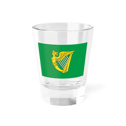 Green harp flag of Ireland 17th century (Ireland) Shot Glass 1.5oz 1.5oz - Go Mug Yourself