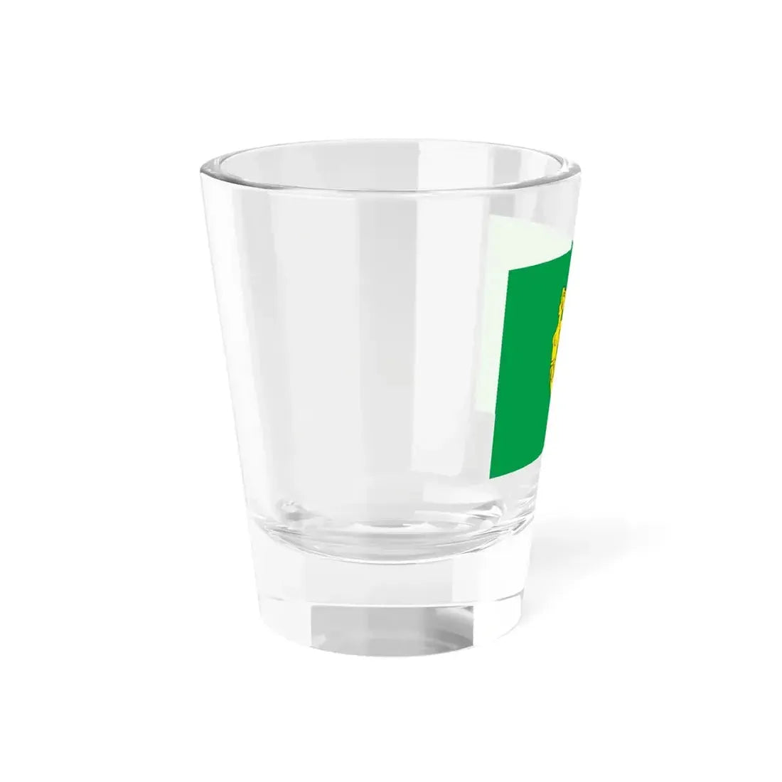 Green harp flag of Ireland 17th century (Ireland) Shot Glass 1.5oz - Go Mug Yourself