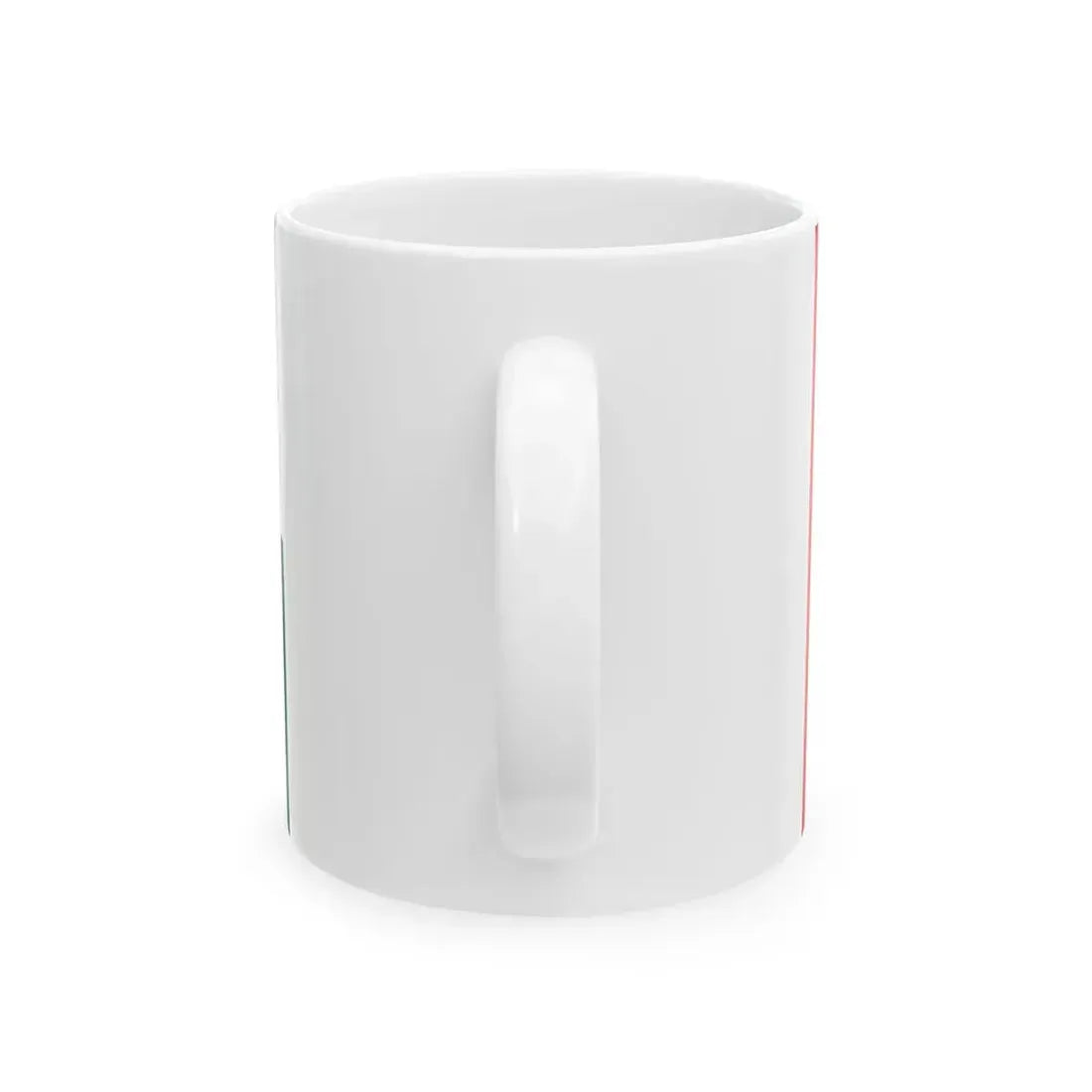 Green historical flag of the Republic of the Rio Grande (Mexico) White Coffee Mug - Go Mug Yourself