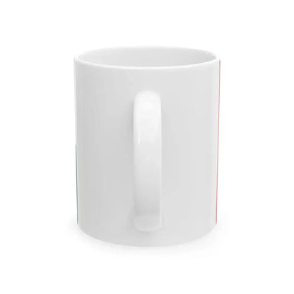 Green historical flag of the Republic of the Rio Grande (Mexico) White Coffee Mug - Go Mug Yourself