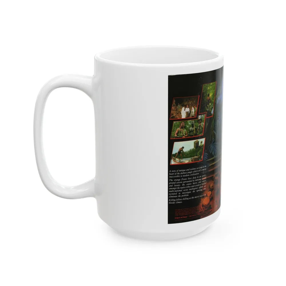 GREEN INFERNO (VHS COVER) - White Coffee Mug-Go Mug Yourself