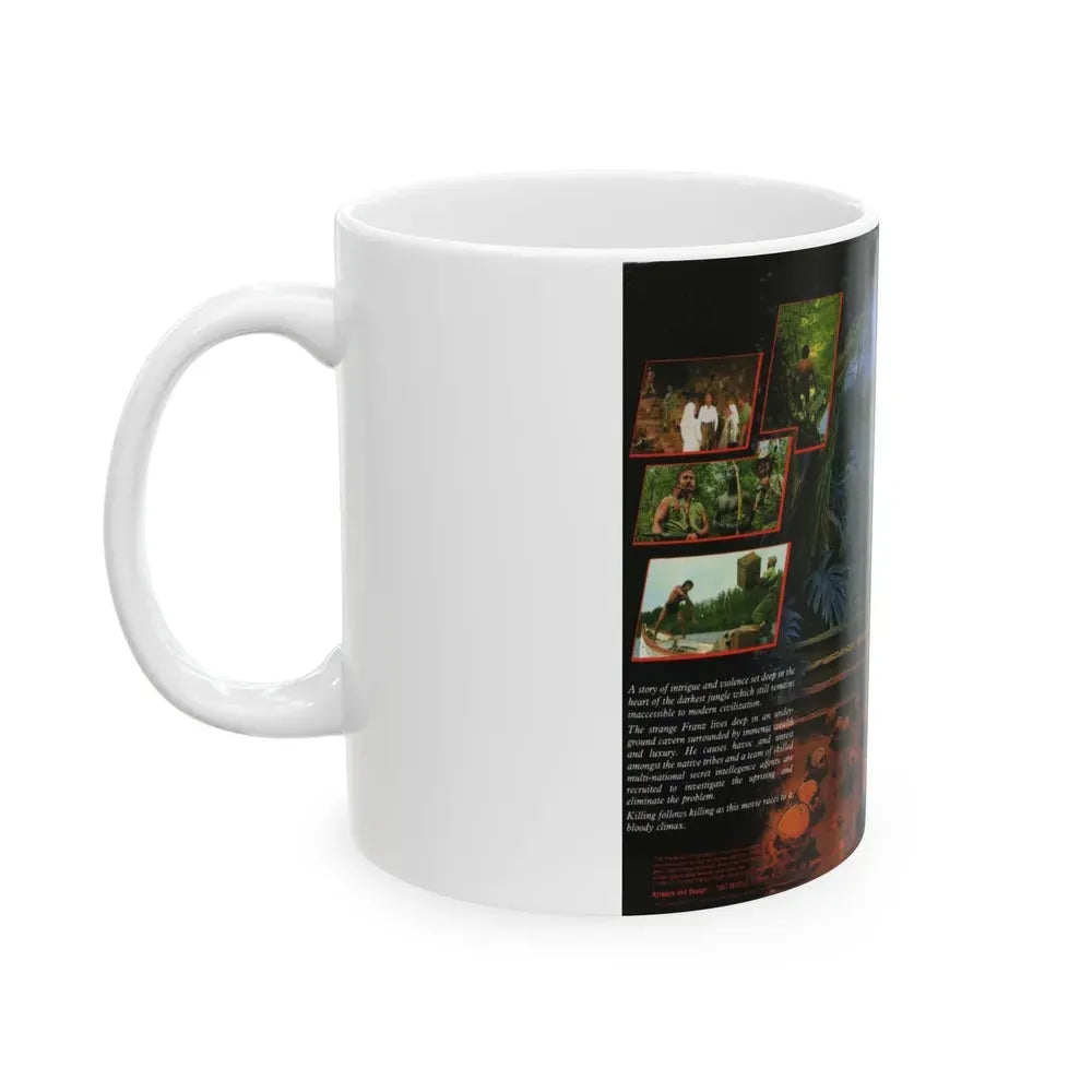 GREEN INFERNO (VHS COVER) - White Coffee Mug - Go Mug Yourself