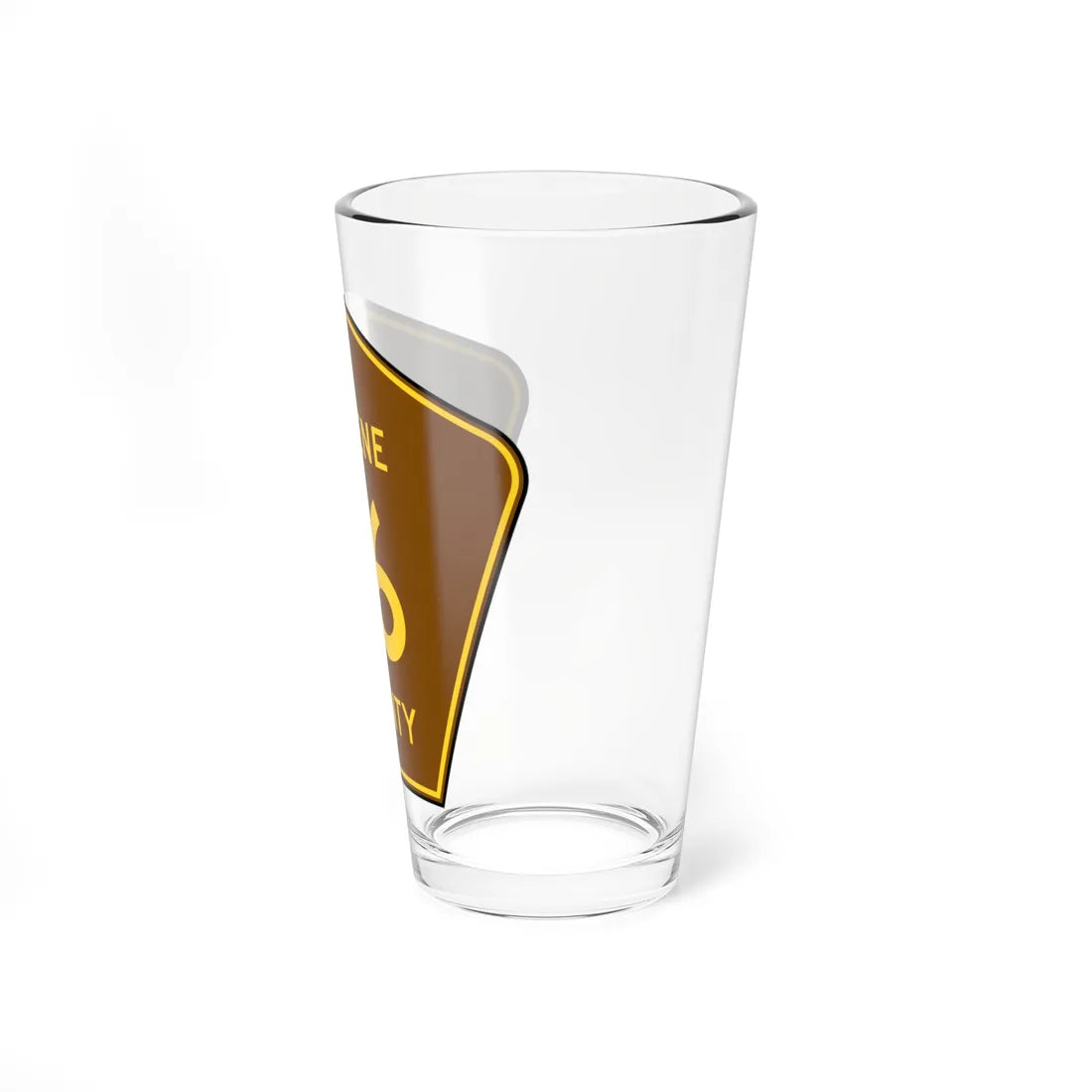Greene County 16 NY (New York) (Road Sign) Pint Glass 16oz - Go Mug Yourself