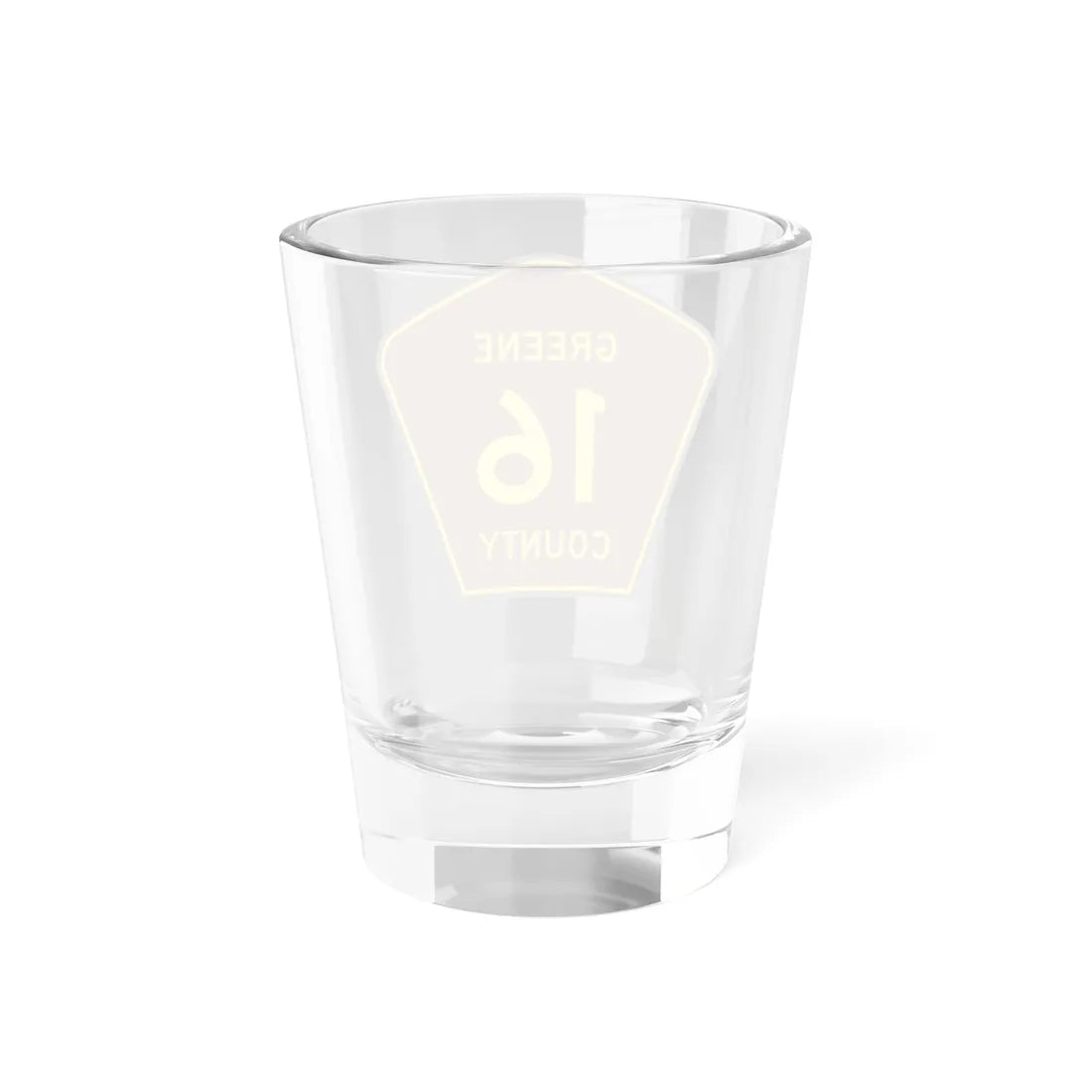 Greene County 16 NY (New York) (Road Sign) Shot Glass 1.5oz - Go Mug Yourself