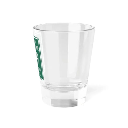 Greenfield Township Route 259 Fairfield County Ohio (Ohio) (Road Sign) Shot Glass 1.5oz - Go Mug Yourself