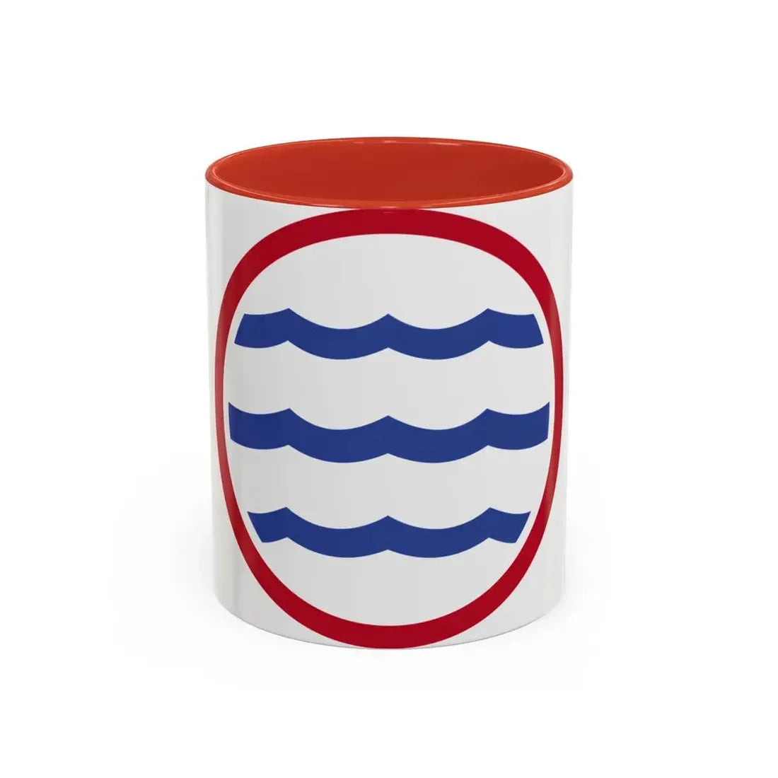 Greenland Base Command (U.S. Army) Accent Coffee Mug 11oz Red - Go Mug Yourself